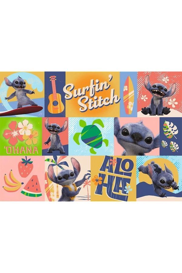 Пазл Trefl Disney&nbsp;Stitch&nbsp;The&nbsp;Movie&nbsp;Приключения&nbsp;на Гавайях, 200 элементов Trefl 33318 ЦБ-00289350 фото