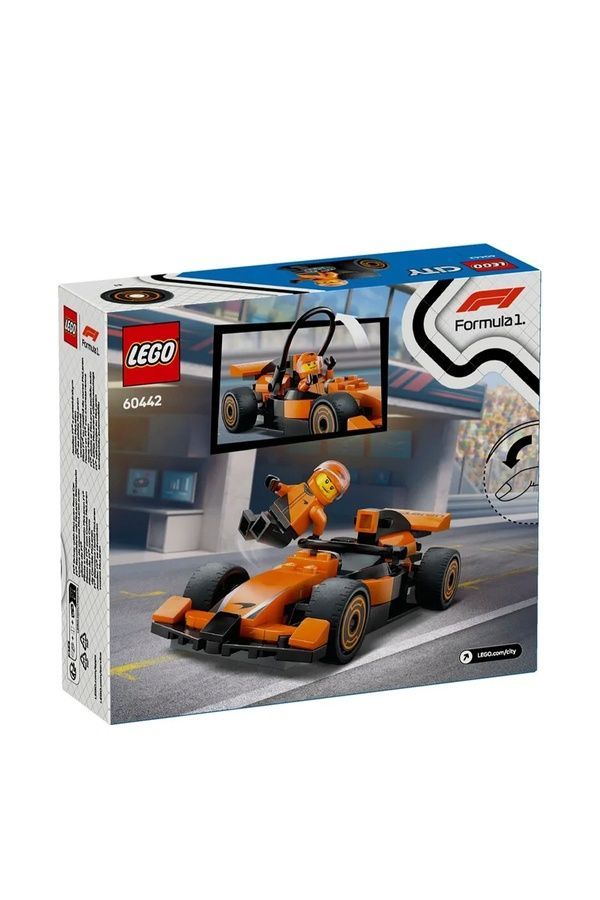 Конструктор LEGO City - Пілот F1 з автомобілем для перегонів команди McLaren (60442) 60442 ЦБ-00269208 фото