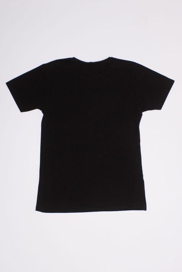 Чоловіча футболка 52 колір чорний ЦБ-00191737 SKT000846561 фото