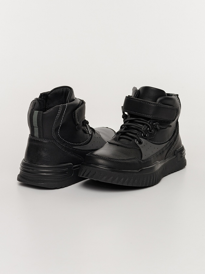 Ботинки для мальчика 28 цвет черный ЦБ-00227566 SKT000926900 фото