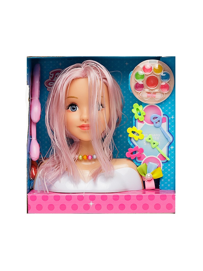 Лялька для зачісок та макіяжу колір різнокольоровий ЦБ-00225223 SKT000921912 фото