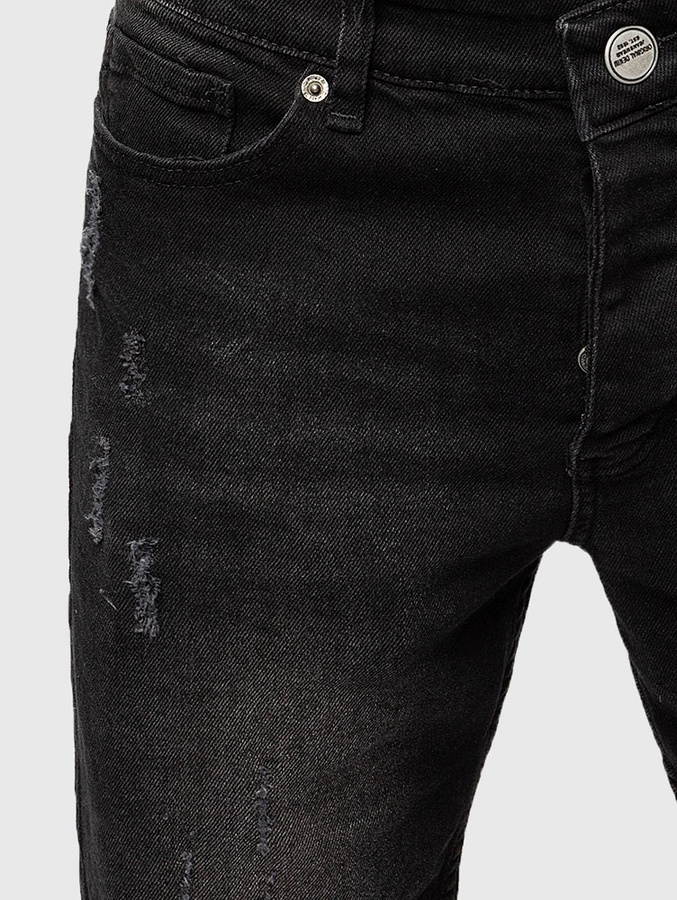 Шорты джинсовые мужские 44 цвет черный ЦБ-00219164 SKT000911071 фото