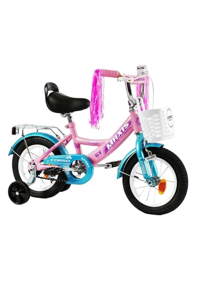 Детский двухколесный велосипед Corso цвет розовый ЦБ-00250386 SKT000993065 фото