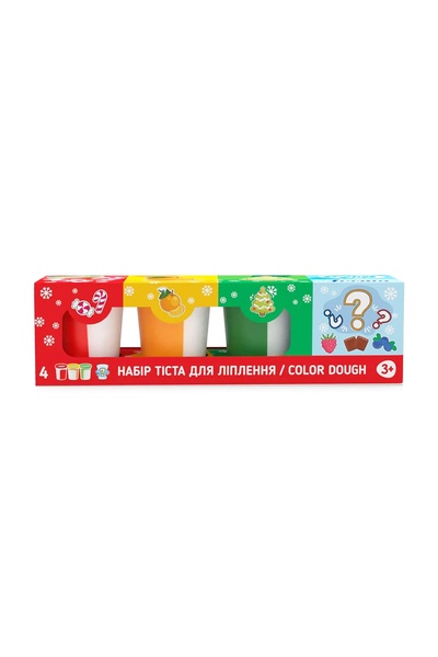 Набор для лепки с тестом "Aroma Dough 4 cups" цвет разноцветный ЦБ-00206425 SKT000880394 фото