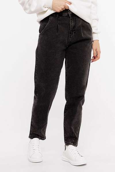 Жіночі джинси 56 колір темно-сірий ЦБ-00202930 SKT000873214 фото