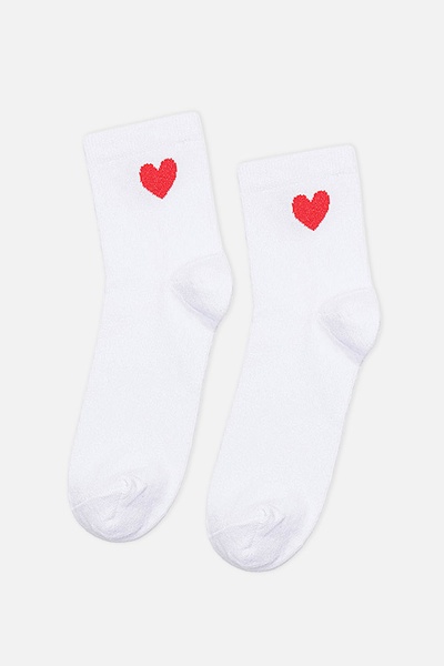 Жіночі шкарпетки 38-40 колір білий ЦБ-00213329 SKT000893574 фото