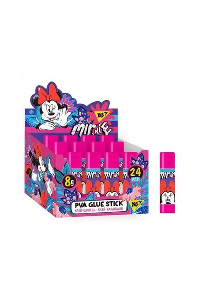 Клей-олівець "Minnie Mouse " колір різнокольоровий ЦБ-00168622 SKT000565354 фото