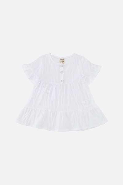 Платье для девочки 98 цвет белый ЦБ-00243495 SKT000968175 фото