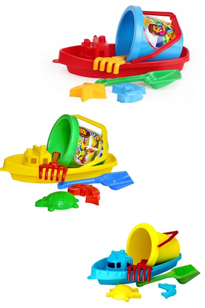 Іграшка "Кораблик 3" колір різнокольоровий ЦБ-00125635 SKT000463220 фото