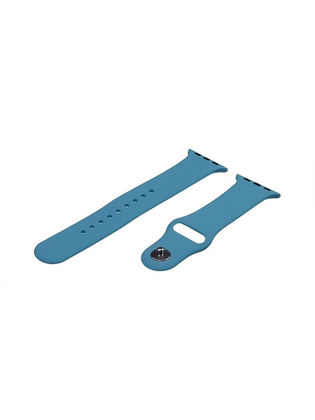 Ремінець силіконовий для Apple Watch Sport Band 38/ 40/ 41 колір темно-бірюзовий ЦБ-00230843 SKT000935590 фото