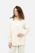 Жіноча сорочка з довгим рукавом 48 колір молочний ЦБ-00242190 SKT000963873 фото 2