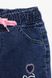 Джогери джинсові на дівчинку 92 колір темно-синій ЦБ-00202001 SKT000871571 фото 2