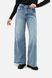 Жіночі джинси палаццо 46 колір блакитний ЦБ-00241685 SKT000962429 фото 1