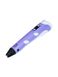 3D ручка для дітей з LCD дисплеєм колір фіолетовий ЦБ-00215767 SKT000899224 фото 1