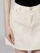Жіноча джинсова спідниця 40 колір молочний ЦБ-00216899 SKT000901627 фото 3