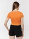Жіноча коротка футболка слім 40 колір помаранчевий ЦБ-00219008 SKT000906004 фото 3