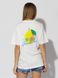 Женская футболка регуляр 42 цвет молочный ЦБ-00219224 SKT000906715 фото 3