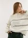 Жіночий светр 46 колір молочний ЦБ-00224593 SKT000920437 фото 2