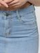 Жіноча коротка джинсова спідниця 40 колір блакитний ЦБ-00216900 SKT000901631 фото 2