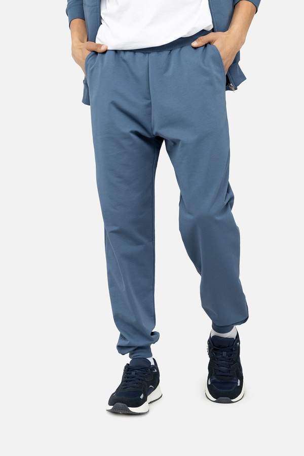 Мужские спортивные штаны 54 цвет синий ЦБ-00239126 SKT000958093 фото