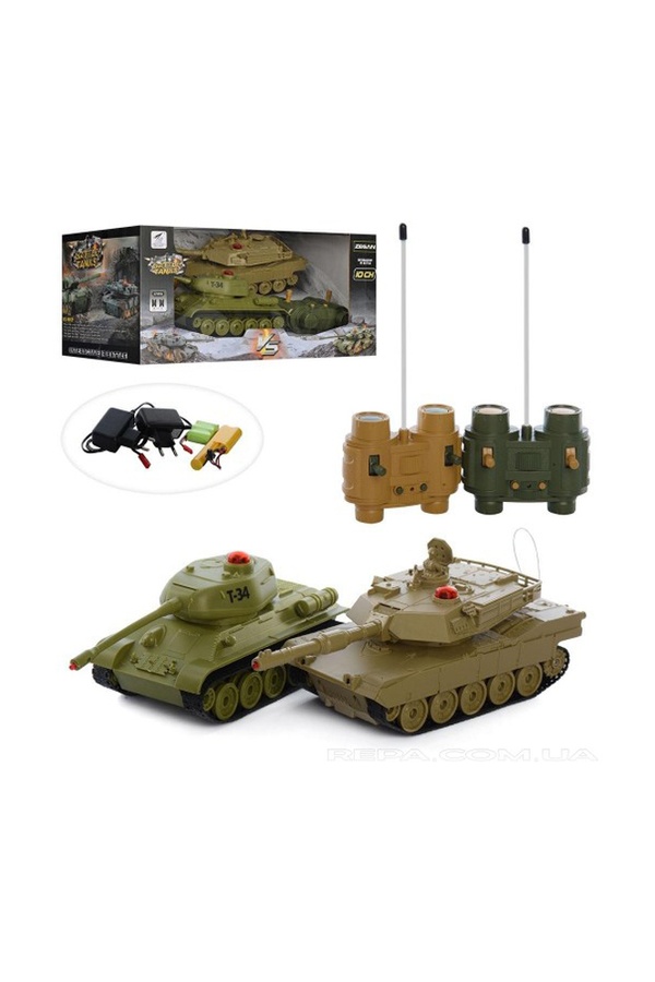 Набор игровых танков на радиоуправлении цвет разноцветный ЦБ-00147376 SKT000507430 фото