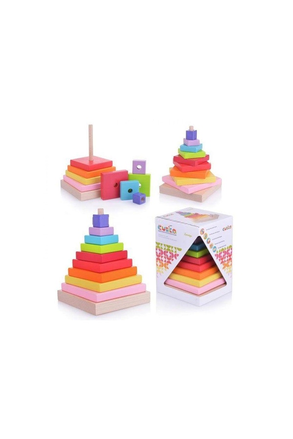 Пірамідка LD-5 колір різнокольоровий ЦБ-00207301 SKT000882790 фото