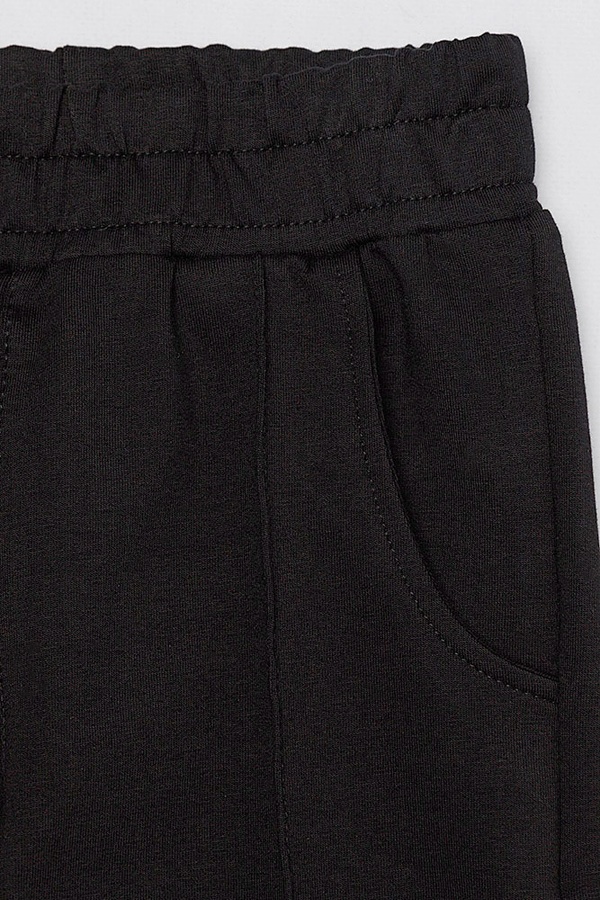 Спортивні штани для дівчинки 110 колір чорний ЦБ-00209830 SKT000887705 фото