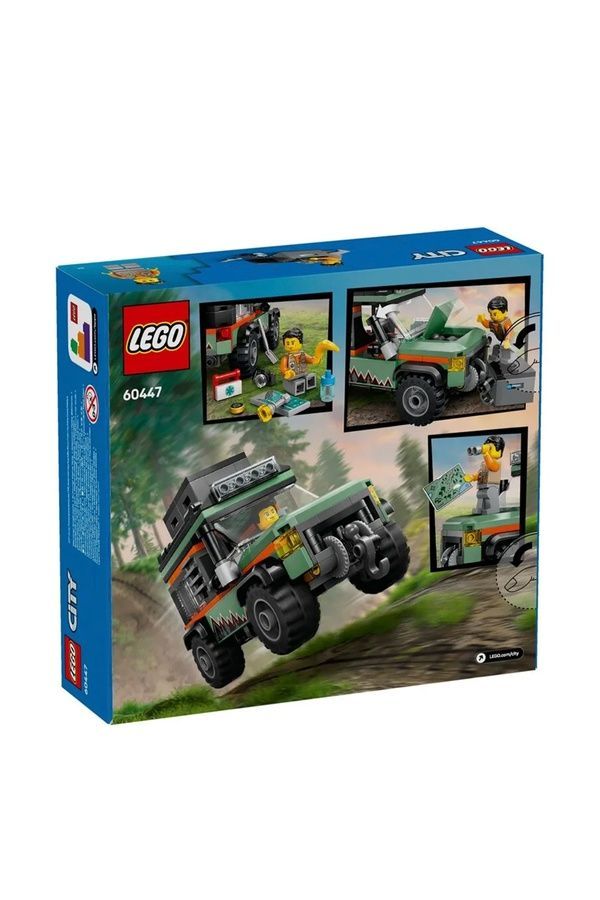 Конструктор LEGO City - Позашляхова гірська вантажівка 4x4 (60447) 60447 ЦБ-00269209 фото