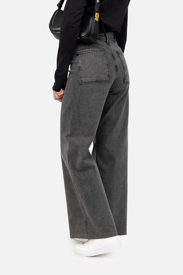 Жіночі джинси 38 колір сірий ЦБ-00241693 SKT000962466 фото