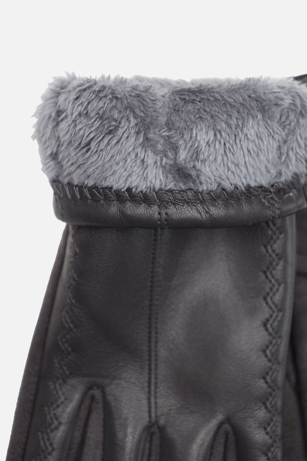 Перчатки женские цвет графитовый 7.5 ЦБ-00284871 фото
