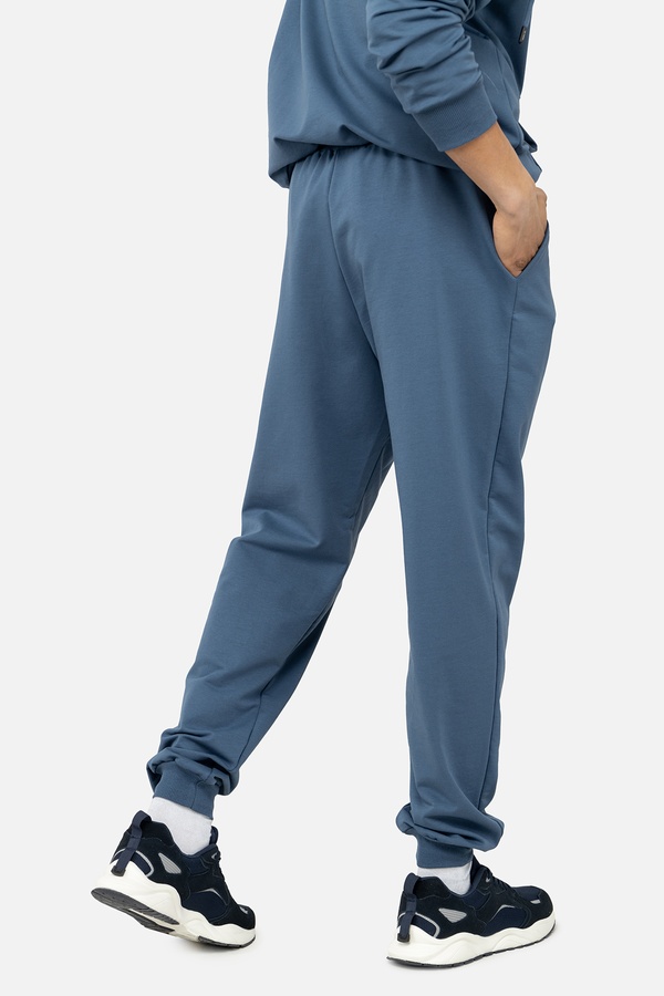 Чоловічі спортивні штани 54 колір синій ЦБ-00239126 SKT000958093 фото