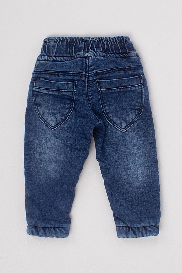 Джогери джинсові для дівчинки 86 колір синій ЦБ-00170544 SKT000570303 фото