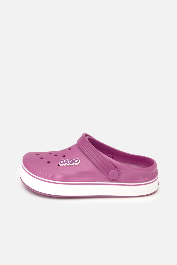 Жіночі крокси 37 колір фіолетовий ЦБ-00251225 SKT000996154 фото