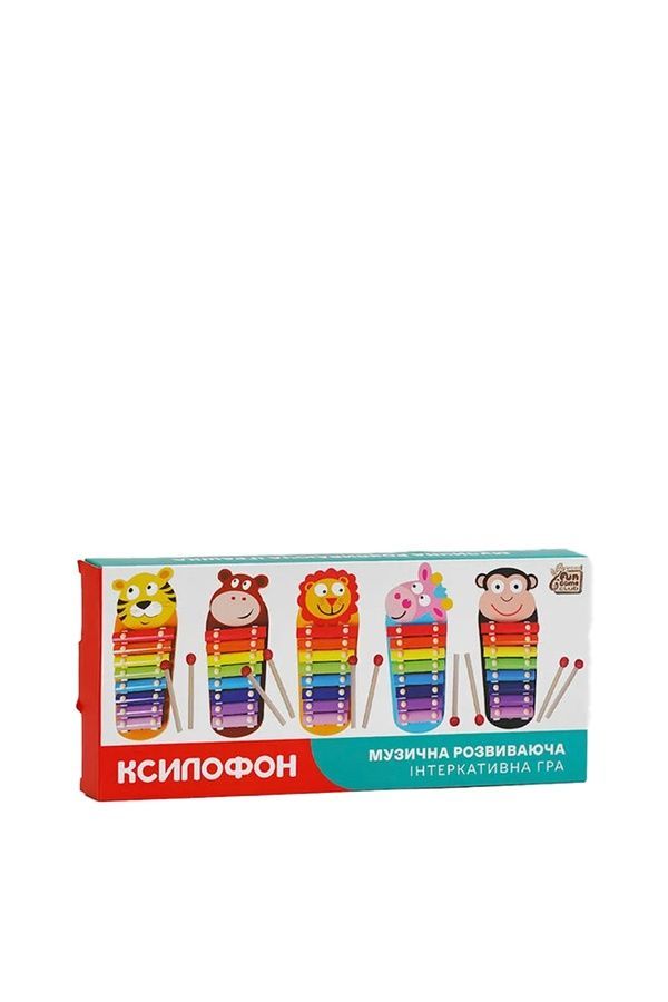 Ксилофон - "4FUN Game Club Wood" 4FUN Game Club 77678 ЦБ-00282862 фото