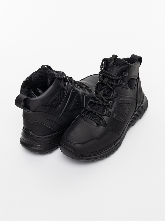 Ботинки мужские 45 цвет черный ЦБ-00223780 SKT000918219 фото