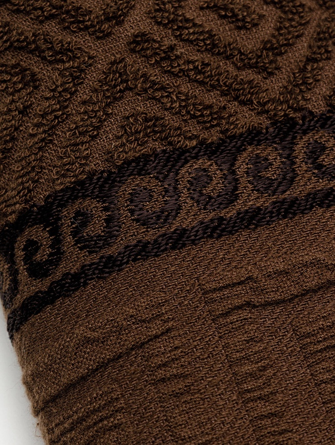 Рушник YENI GREAK колір коричневий ЦБ-00220975 SKT000911305 фото