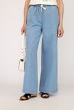 Джинсы wide leg женские цвет голубой 44 ЦБ-00271919 фото