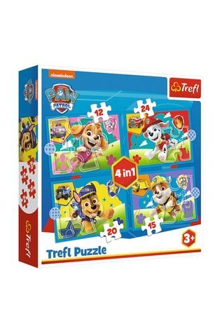 Пазли Trefl &laquo;4in1: Paw Patrol. Запуск цуценят&raquo; Trefl 34628 ЦБ-00289362 фото