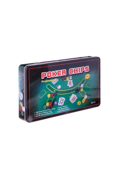 Настільна гра "Покер" колір різнокольоровий ЦБ-00207334 SKT000882823 фото