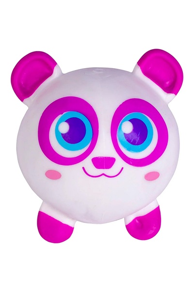 Іграшка антистрес тварина-малюк панда колір біло-рожевий ЦБ-00237384 SKT000954023 фото