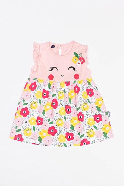Платье для девочки 92 цвет персиковый ЦБ-00160674 SKT000544260 фото