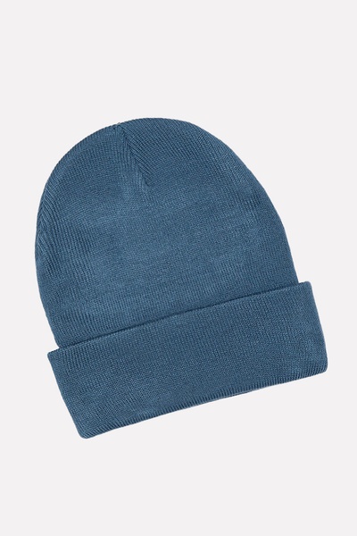 Чоловіча шапка 58-60 колір синій ЦБ-00198432 SKT000863803 фото