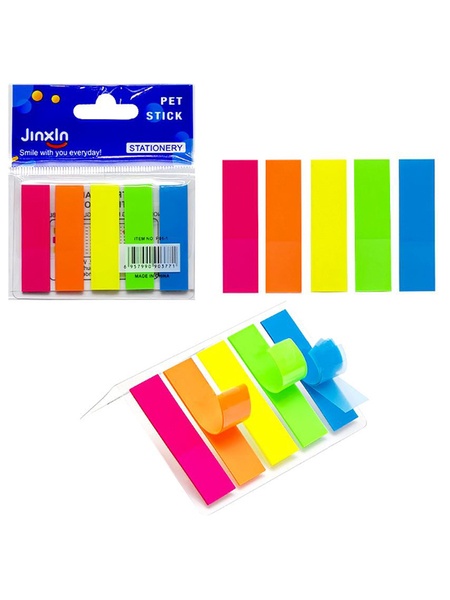 Закладка неона "Р01-1 stick Notes" цвет разноцветный ЦБ-00223745 SKT000918125 фото