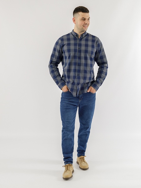 Чоловічі джинси 54 колір синій ЦБ-00227240 SKT000925786 фото