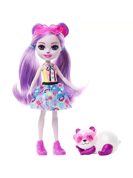 Кукла "Панда Пемма" Enchantimals цвет разноцветный ЦБ-00227407 SKT000926356 фото