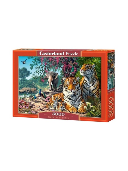 Пазли "Заповідник тигрів", 3000 елементів колір різнокольоровий ЦБ-00218300 SKT000904255 фото