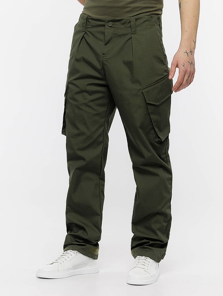 Чоловічі тактичні штани 56 колір хакі ЦБ-00216688 SKT000901156 фото