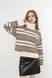 Жіночий светр 46 колір молочний ЦБ-00233458 SKT000941528 фото 1