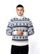 Чоловічий светр 52 колір молочний ЦБ-00233275 SKT000941153 фото 1