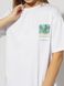 Жіноча футболка регуляр 46 колір білий ЦБ-00219207 SKT000906649 фото 3